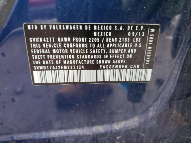 3VWD17AJ2EM223124 Volkswagen JETTA SE