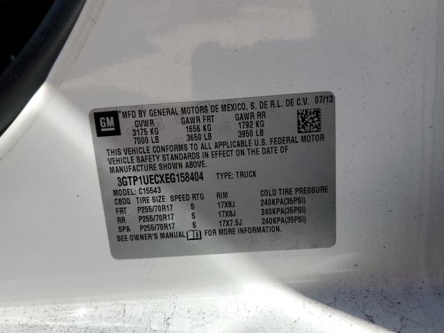 3GTP1UECXEG158404 GMC Sierra C1500 Sle