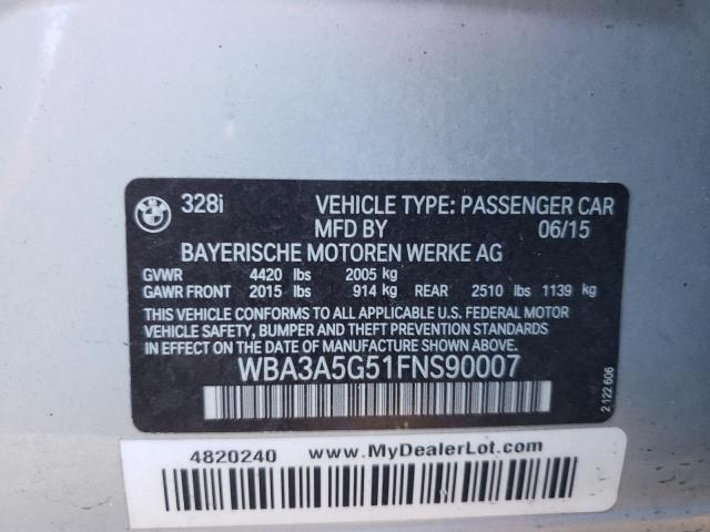 WBA3A5G51FNS90007 BMW 328 I
