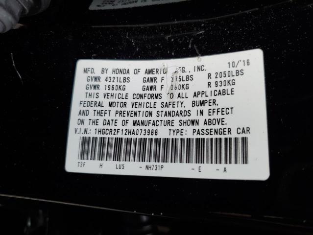 1HGCR2F12HA073988 Honda Accord Sport Special Edition