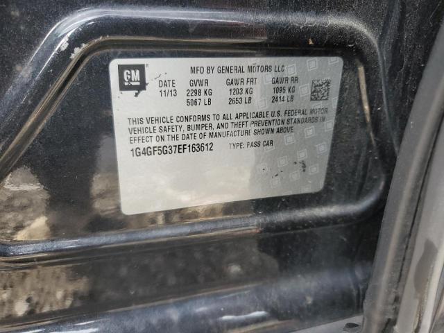1G4GF5G37EF163612 Buick Lacrosse Touring