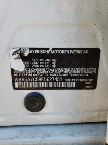 WBA5A7C58FD627451 BMW 528 XI