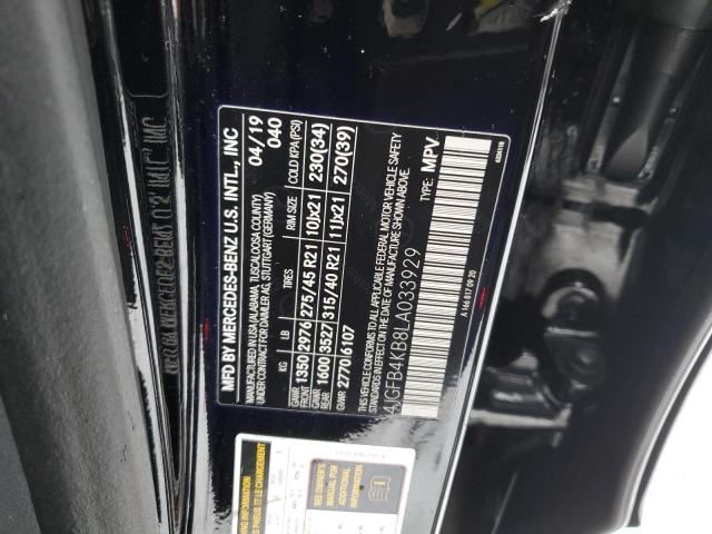 4JGFB4KB8LA033929 Mercedes-Benz Gle 350 4matic