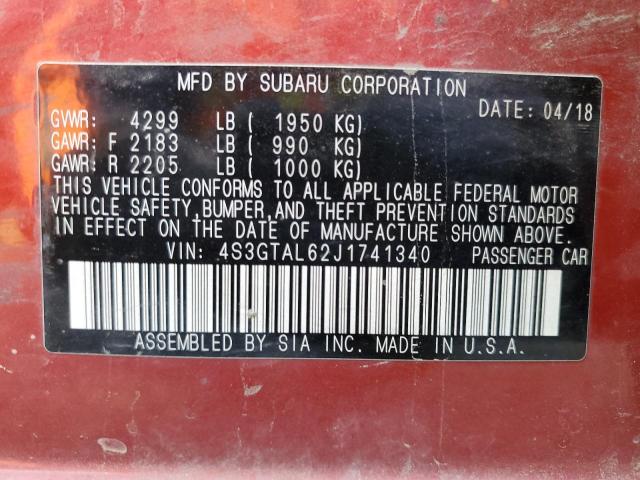 4S3GTAL62J1741340 Subaru Impreza Sport