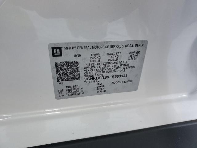 3GNKBFRSXLS563331 Chevrolet Blazer Premier