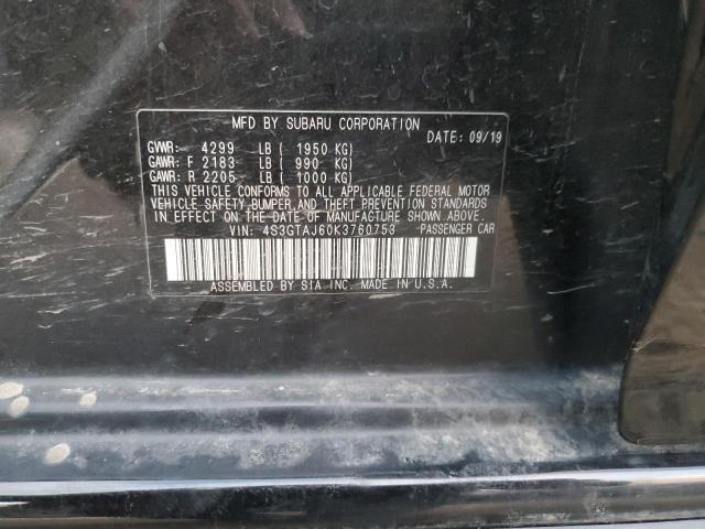 4S3GTAJ60K3760753 Subaru Impreza Sport