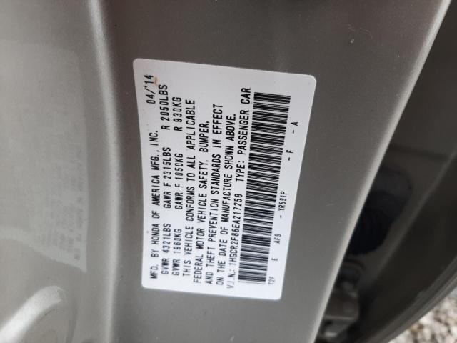 1HGCR2F86EA217258 Honda ACCORD EXL