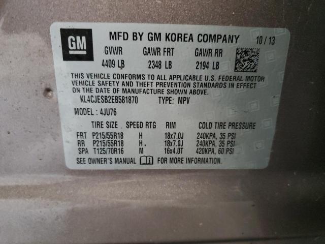 KL4CJESB2EB581870 Buick Encore