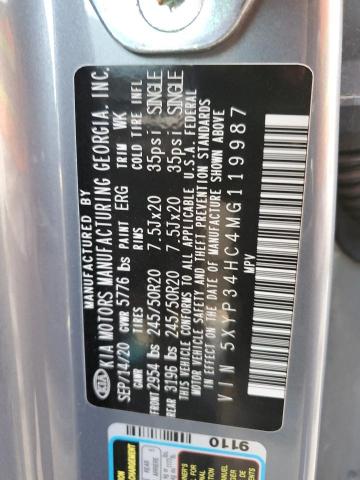5XYP34HC4MG119987 KIA Telluride Ex