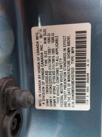 2HKRM3H38EH557633 Honda CR-V LX
