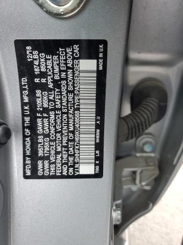 SHHFK7H69KU408568 Honda CIVIC EX