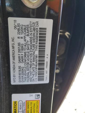 1HGCV3F48JA007981 Honda Accord Hybrid Ex
