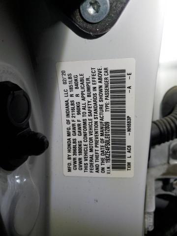 19XZE4F50LE012809 Honda INSIGHT EX