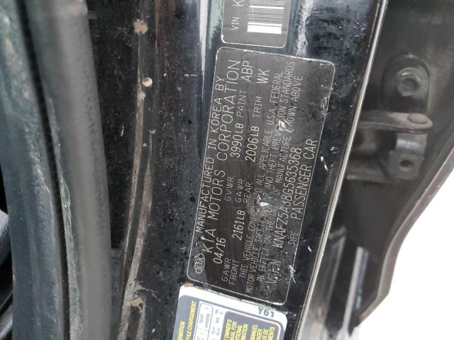 KNAFZ5A38G5635368 KIA FORTE SX