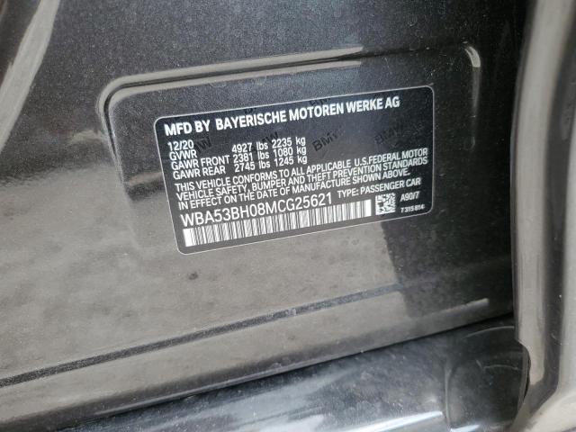 WBA53BH08MCG25621 BMW 530 I