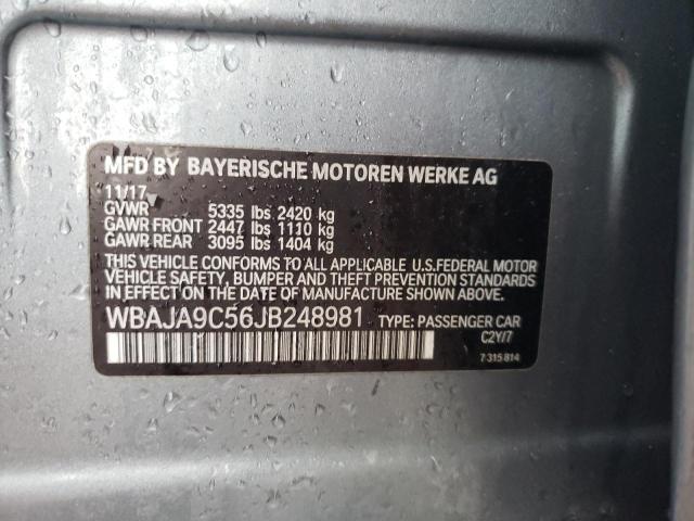 WBAJA9C56JB248981 BMW 530e