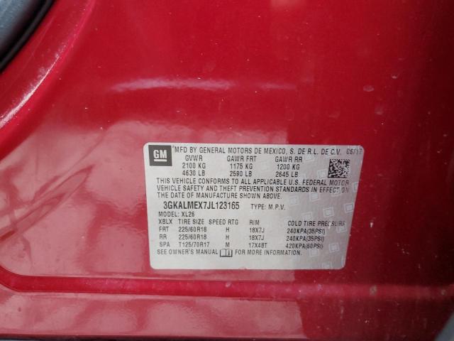 GMC Terrain Sle 2018 3GKALMEX7JL123165 Image 13