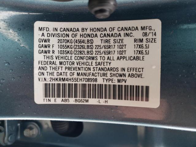 2HKRM4H55EH708998 Honda CR-V EX