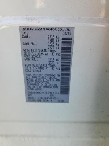 5N1AL0MN2FC520415 Infiniti QX60