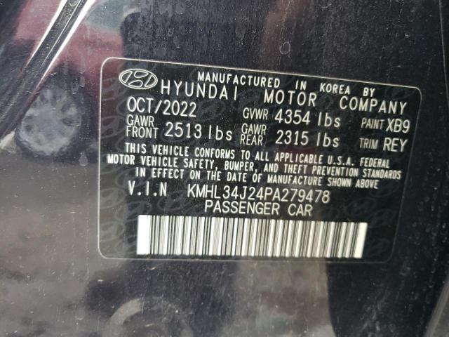 KMHL34J24PA279478 Hyundai Sonata Limited
