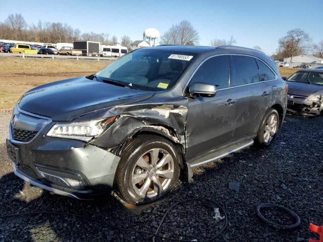 Продаж на аукціоні авто 2014 Acura Mdx Advance, vin: 5FRYD4H85EB015044, номер лоту: 81798553