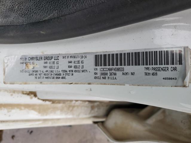 1C3CCCAB0FN598533 Chrysler 200 Limited