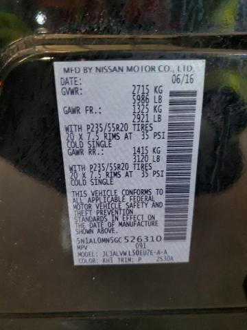 5N1AL0MN5GC526310 Infiniti QX60
