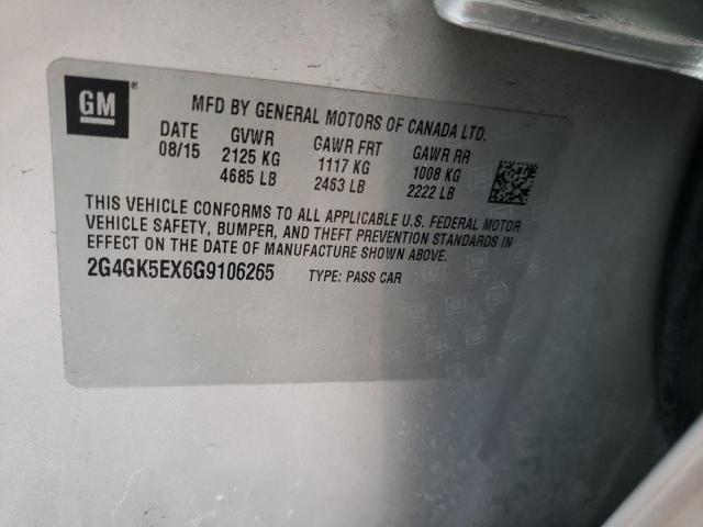 2G4GK5EX6G9106265 Buick Regal