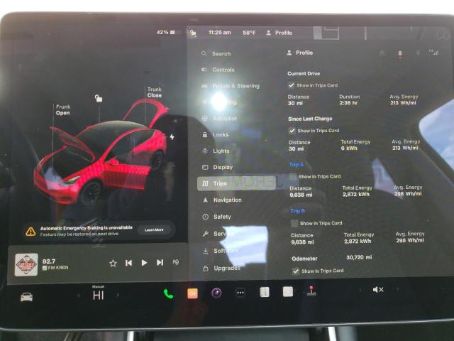 5YJYGDEE3LF052092 Tesla Model Y