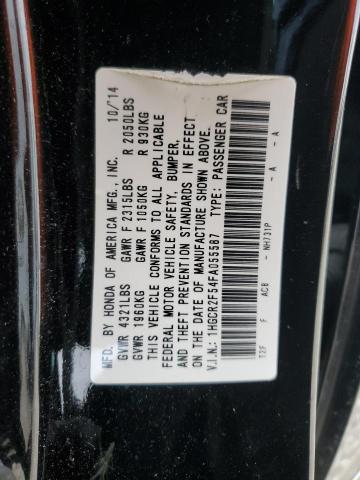 1HGCR2F54FA055587 Honda Accord Sport