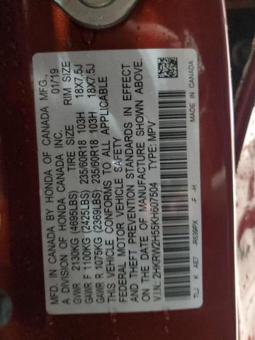 2HKRW2H55KH607504 Honda CR-V EX