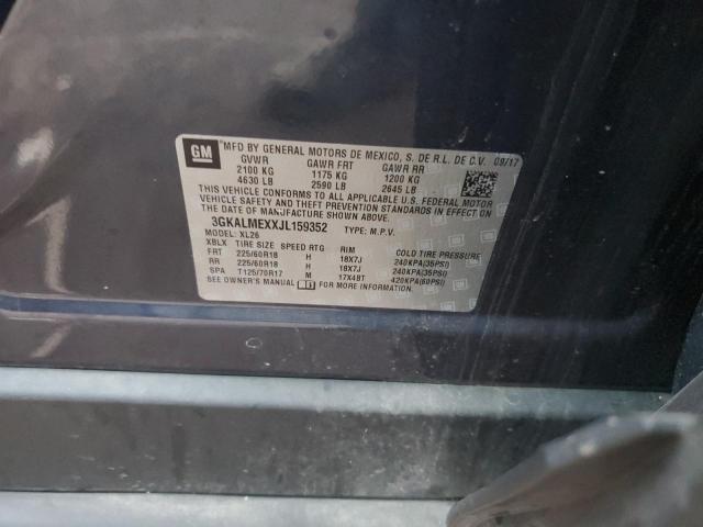 3GKALMEXXJL159352 GMC Terrain Sle