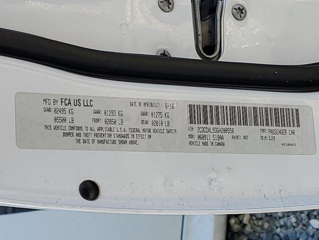 2C3CDXL93GH280558 Dodge Charger Srt Hellcat