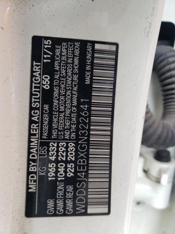 WDDSJ4EBXGN322641 Mercedes-Benz CLA 250