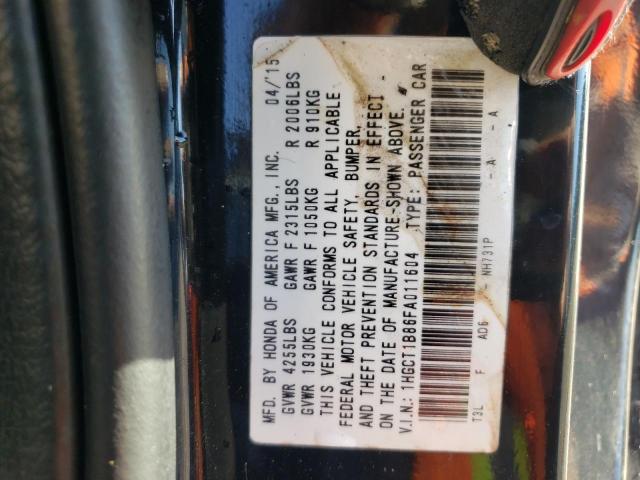 1HGCT1B86FA011604 Honda ACCORD EXL