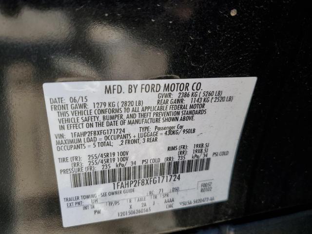1FAHP2F8XFG171724 Ford Taurus Limited