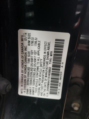 2HKRM4H77EH698802 Honda CR-V EXL