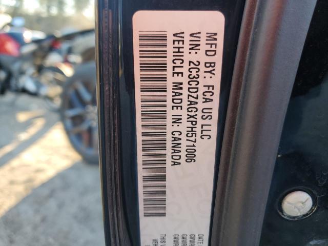 2C3CDZAGXPH571006 Dodge Challenger Sxt