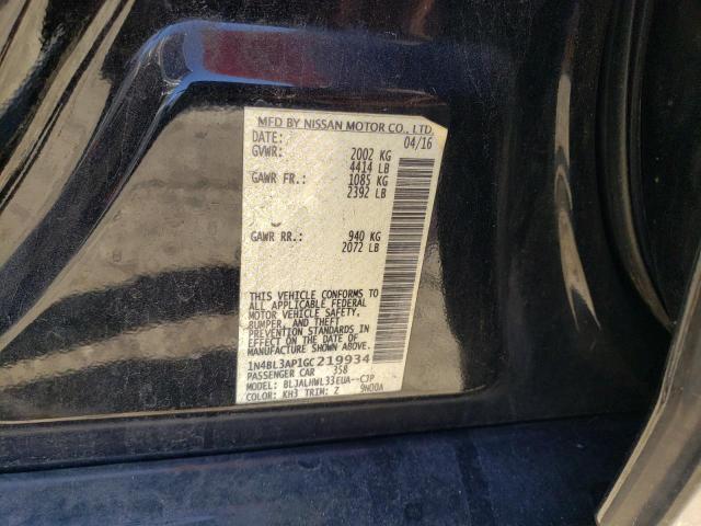 1N4BL3AP1GC219934 Nissan Altima 3.5sl