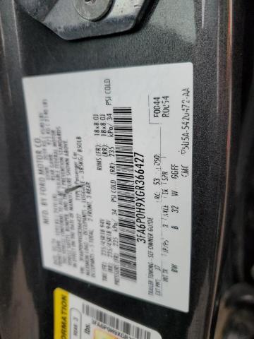 3FA6P0H9XGR366427 Ford FUSION SE