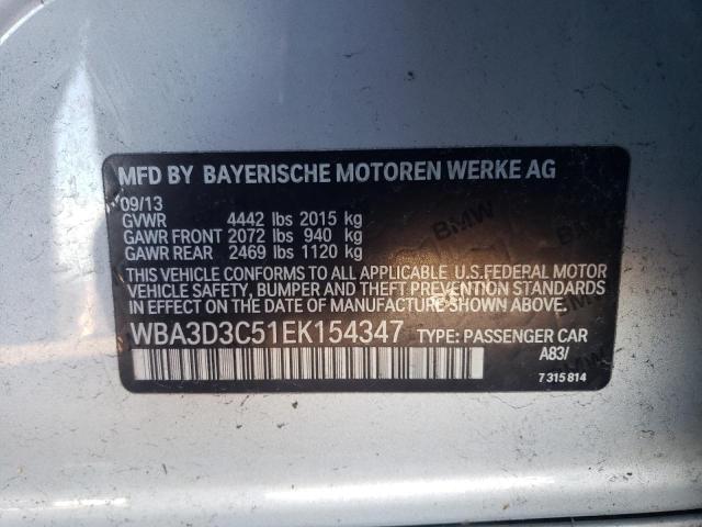 WBA3D3C51EK154347 BMW 328 D