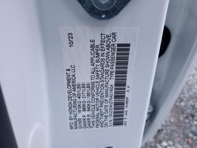 19UDE4H27RA014924 Acura Integra