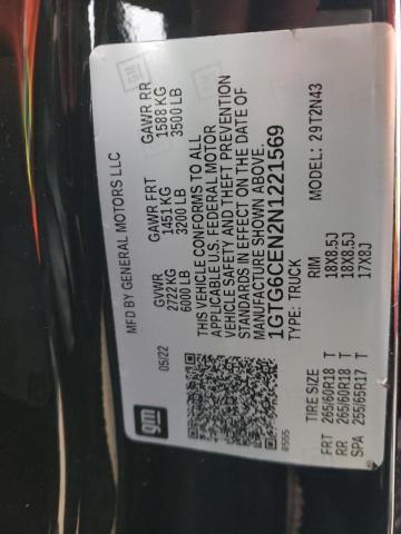 1GTG6CEN2N1221569 GMC Canyon Elevation