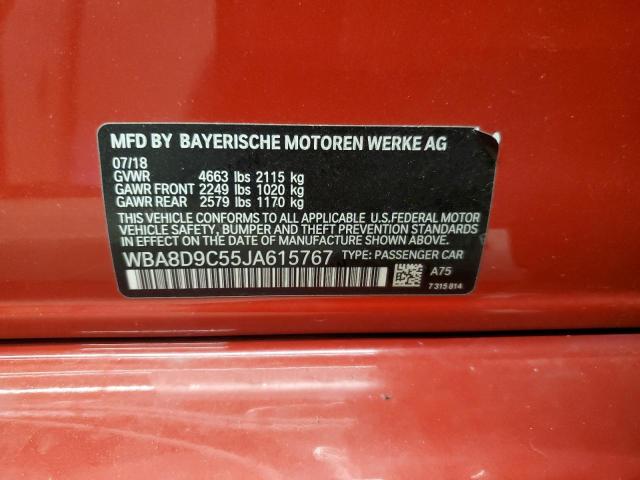 WBA8D9C55JA615767 BMW 330 XI