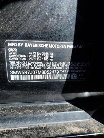 3MW5R7J07M8B52479 BMW 330XI