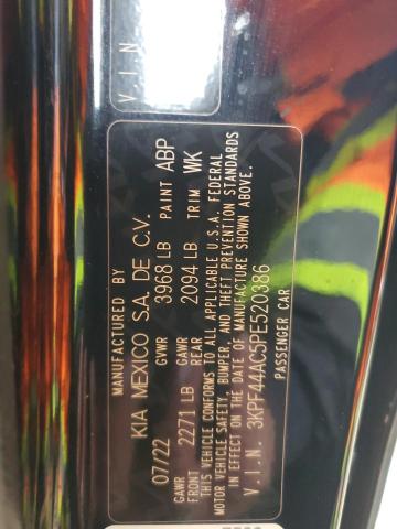 3KPF44AC5PE520386 KIA FORTE GT