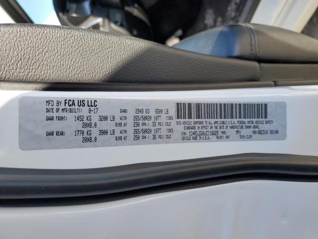 1C4RDJDG0JC116629 Dodge DURANGO GT