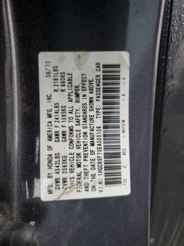 1HGCR6F70EA000108 Honda Accord Touring Hybrid