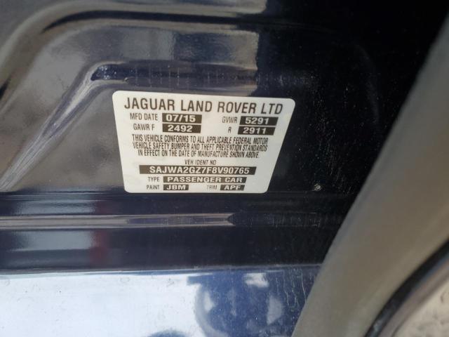 SAJWA2GZ7F8V90765 Jaguar Xjl Portfolio