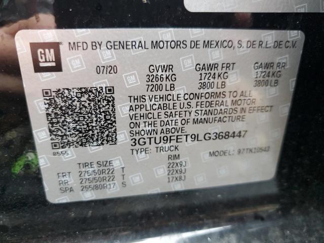3GTU9FET9LG368447 GMC Sierra K1500 Denali